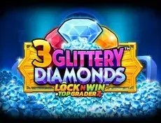 3 Glittery Diamonds